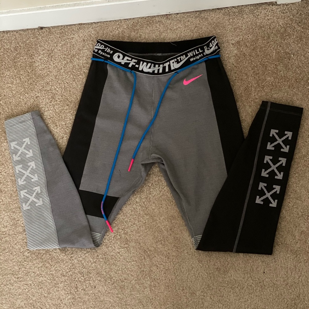 Off-White x Nike Women’s Easy Run Tight Vast Grey